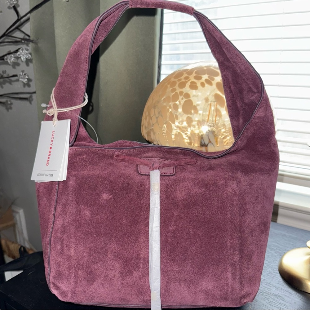 Lucky Brand Suede Mini Clem Bag